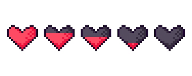 8-bits gezondheidshartbalk