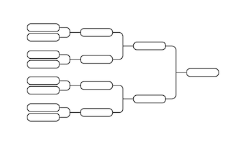 Premium Vector  8 team tournament bracket championship template flat style  design vector illustration