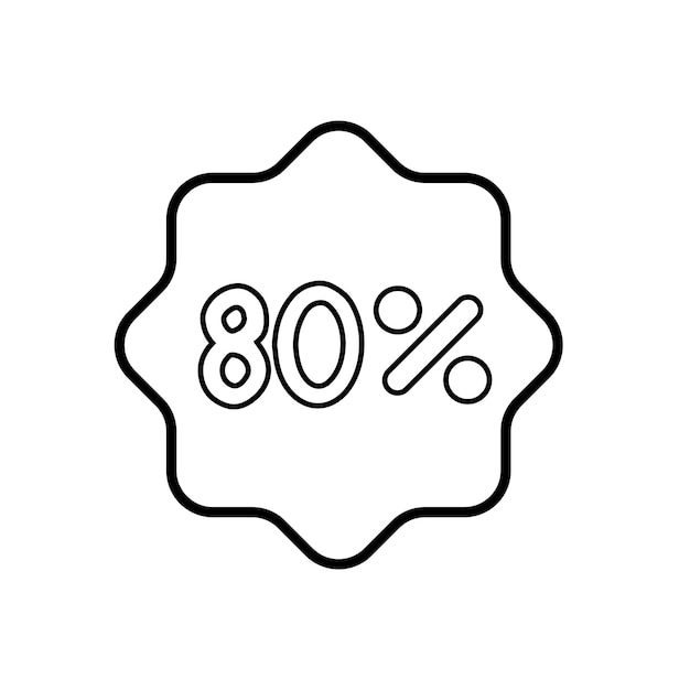 80 Percent Icon