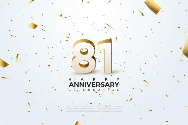 81-я годовщина с 3d числами.