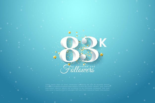 83.000 volgers met witte klassieke nummers.