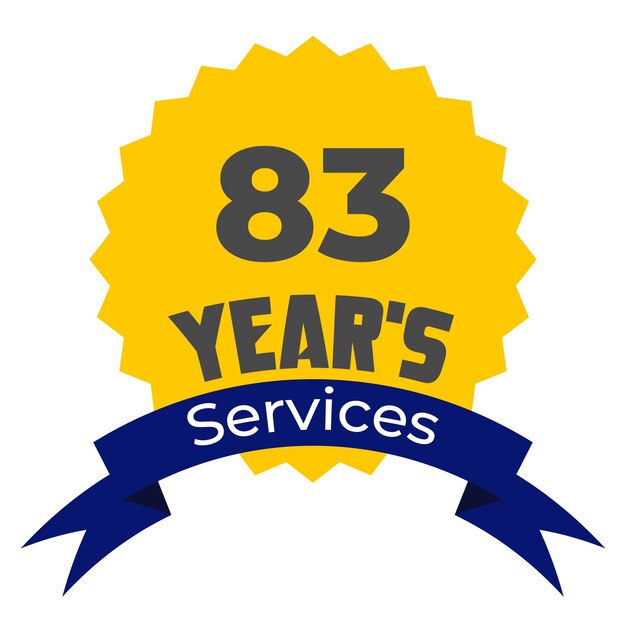 83 Years of Services