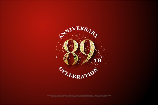 89th anniversary with a luxurious and elegant concept