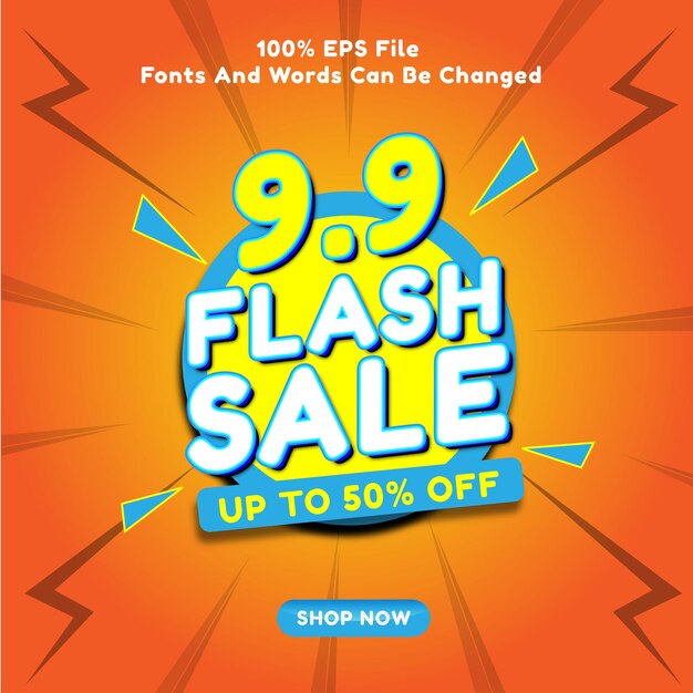 9.9 Flash Sale