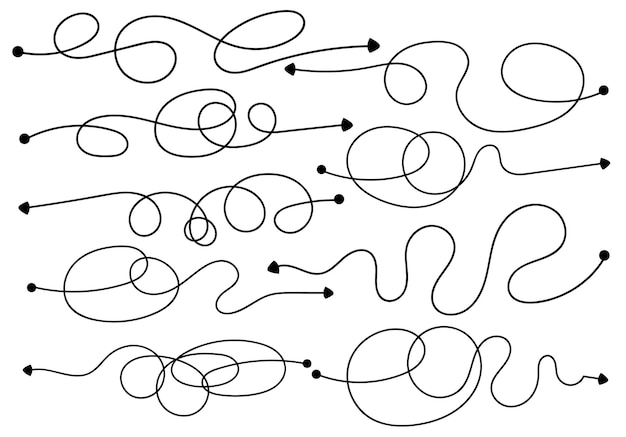 Vector 9 complexe en eenvoudige manier van begin tot eind grote reeks vectorillustraties chaos