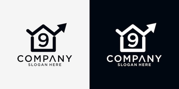 9 Home finance logo design