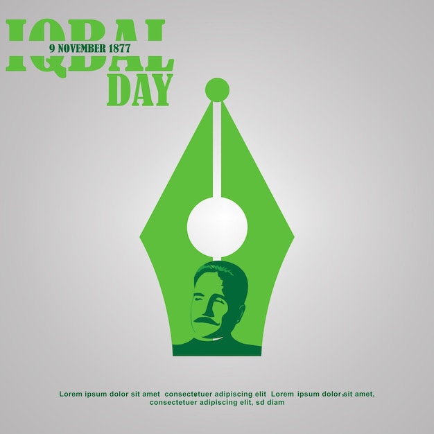 9 novembre - allama iqbal day 9 novembre - poeta nazionale del pakistan