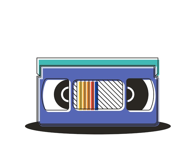 Vector 90s decade icon vector illustration design