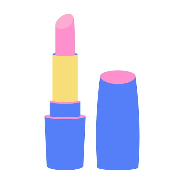 Vector 90s lipstick vector illustration