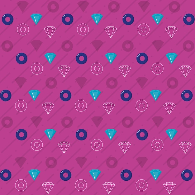 90s retro background pattern