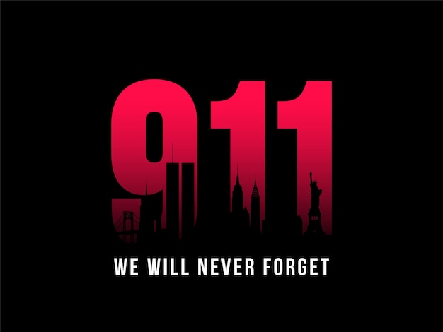 Bandiera del giorno del patriota del 911