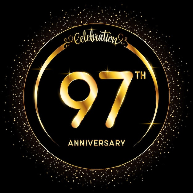 97th anniversary logotype