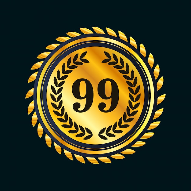 99 year anniversary badges