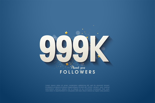 999k volgers met een strak en mooi design