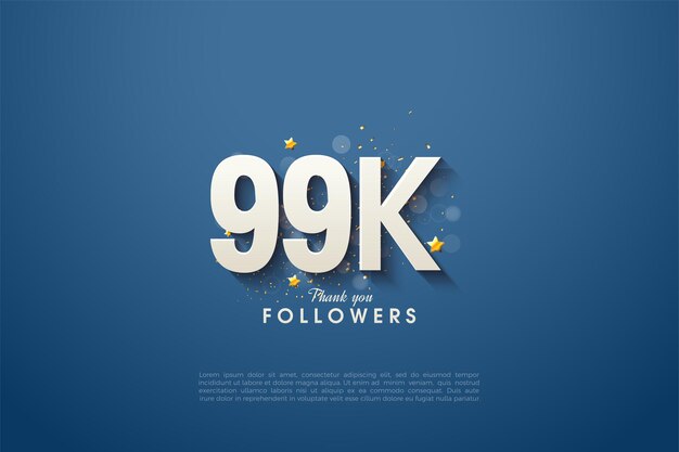 99k volgers met een mooi ontwerp