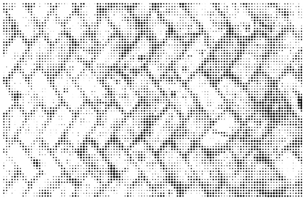 ベクトル 黒と白の半色のパターン ヴィンテージの古いレンガの壁の質感の背景 レンガの古い壁