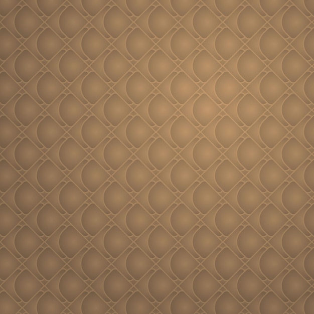 벡터 원 패턴과 사랑이라는 단어가 있는 갈색 벽지.