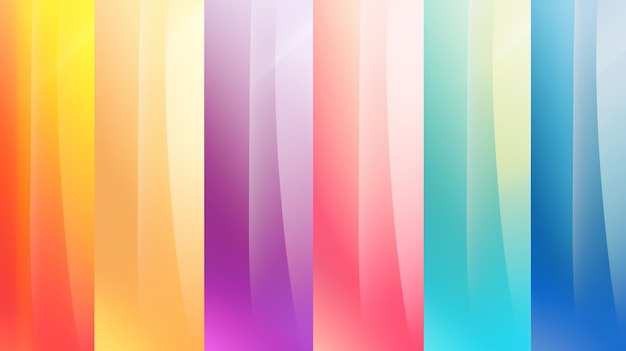 ベクトル 虹の色のラインを持つカラフルな背景