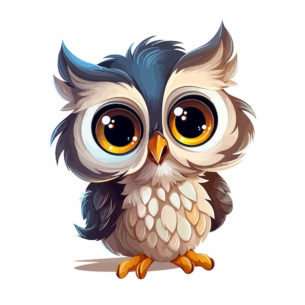 A_cute_and_adorable_owl_with_big_eyes