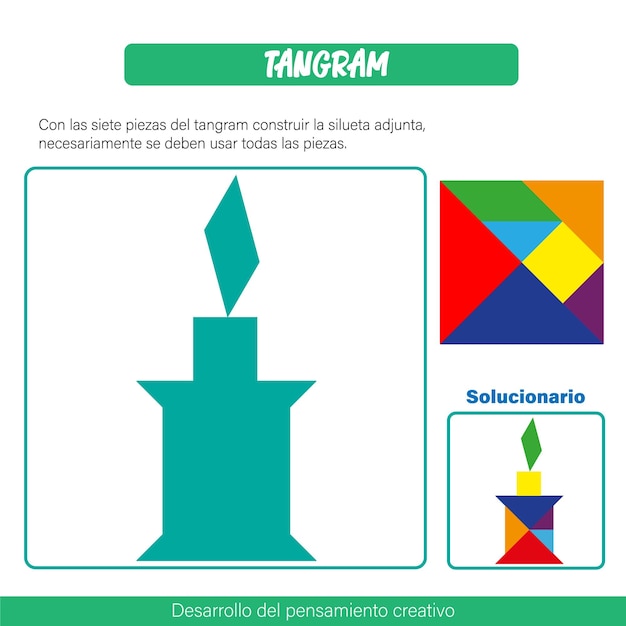Вектор Схема куба со словом тангалу на нем