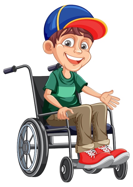 Инвалид в инвалидной коляске