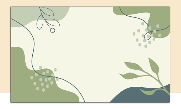 ベクトル a green and pink background with a floral pattern