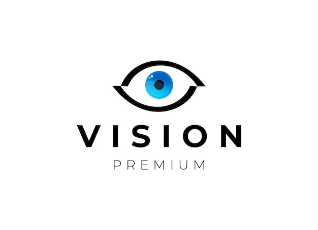 Логотип для бренда под названием vision premium