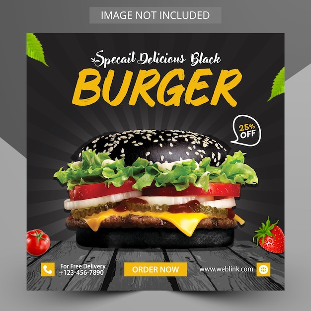 ベクトル スペシャルバーガー (special burger) と呼ばれるバーガーの写真