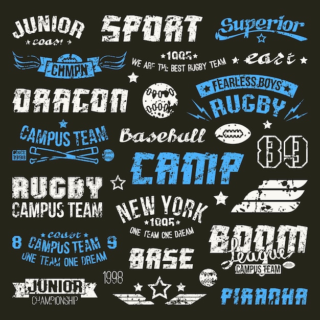 ベクトル a poster for a sports team called sports team