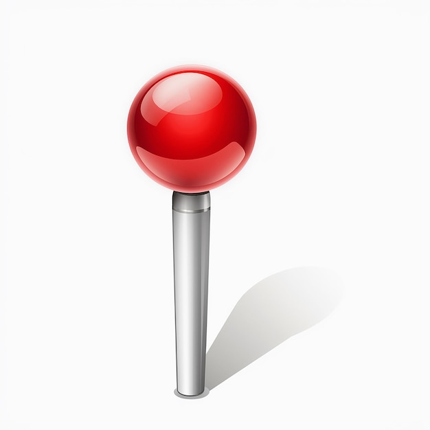 Вектор a red ball with the word quot c quot on it