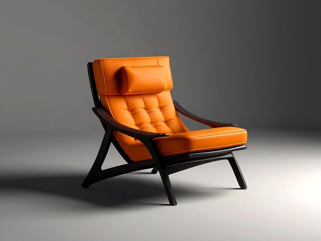 Вектор Расслабляющий кресло мебель изолированный вектор
