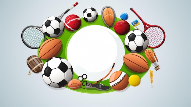 ベクトル サッカーボールの丸い円と白い背景の丸いサイン