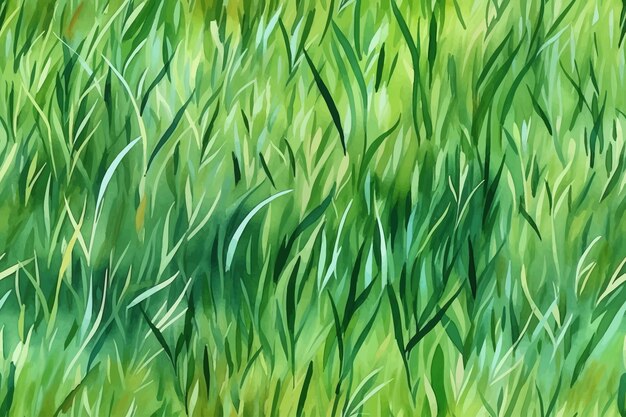 Вектор Беспрепятственный рисунок зеленой травы