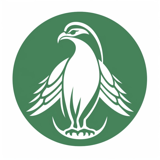 シンプルな鳥のロゴ