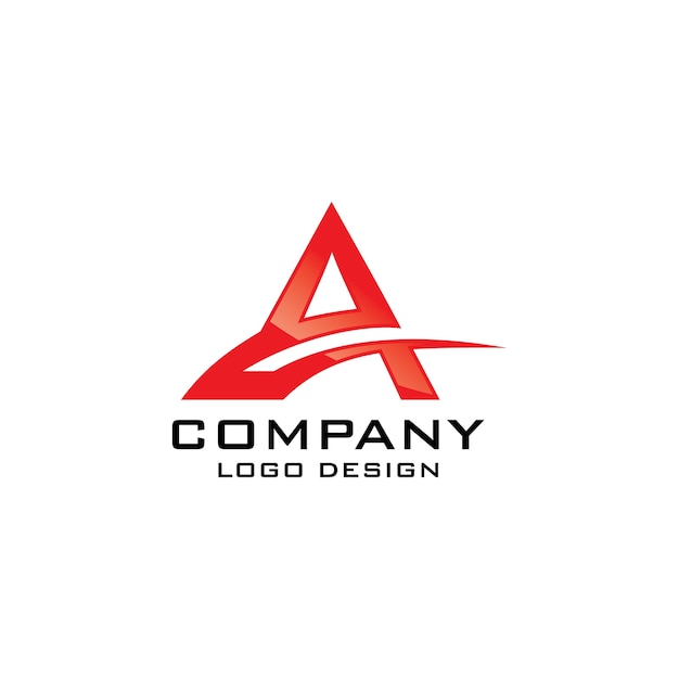 A symbol абстрактная разработка логотипа компании