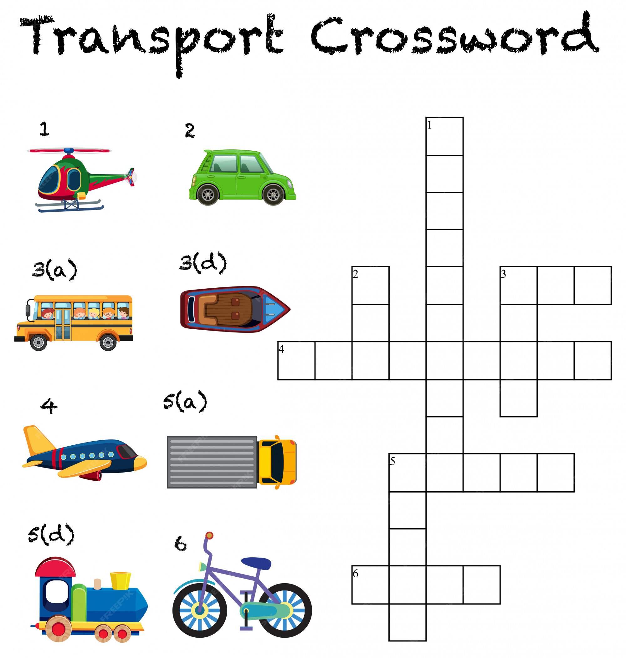 Transport кроссворд