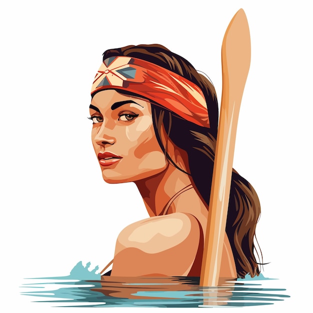 Vettore a_woman_with_an_oar_on_her_head