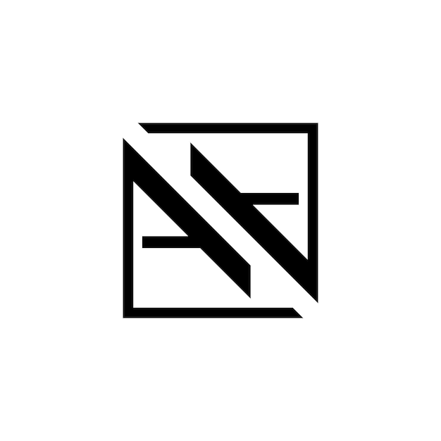 Vettore un logo della lettera