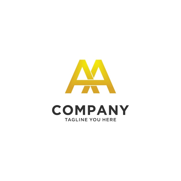 AA logo designas concept