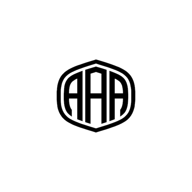 Vector aaa logoontwerp