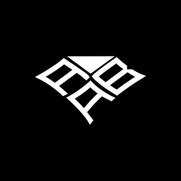 AAB letter logo vector design AAB simple and modern logo AAB luxurious alphabet design