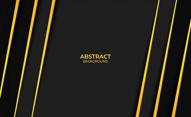 Aabstract achtergrond geel en zwart