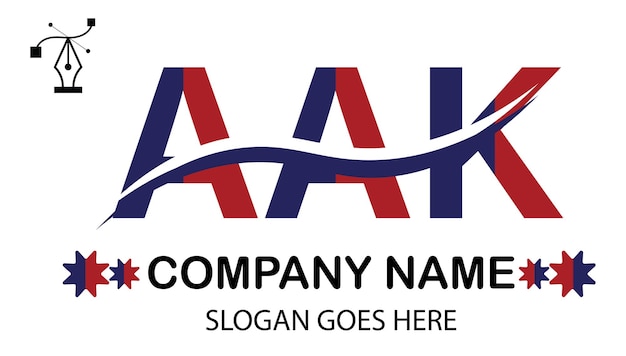 Vector aak-letterlogo