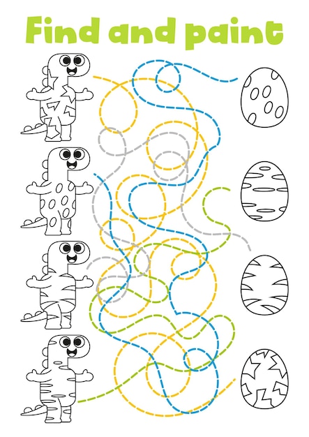 Aandacht ontwikkeling werkblad voor kinderen Vorm en textuur vinden matching