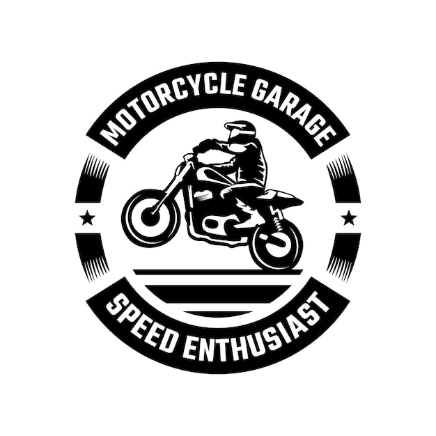 Aangepaste garage-logo voor motorfietsen