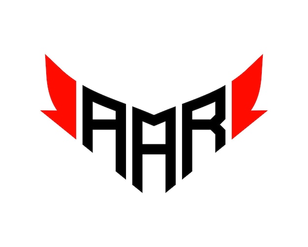 Aar letter logo design template