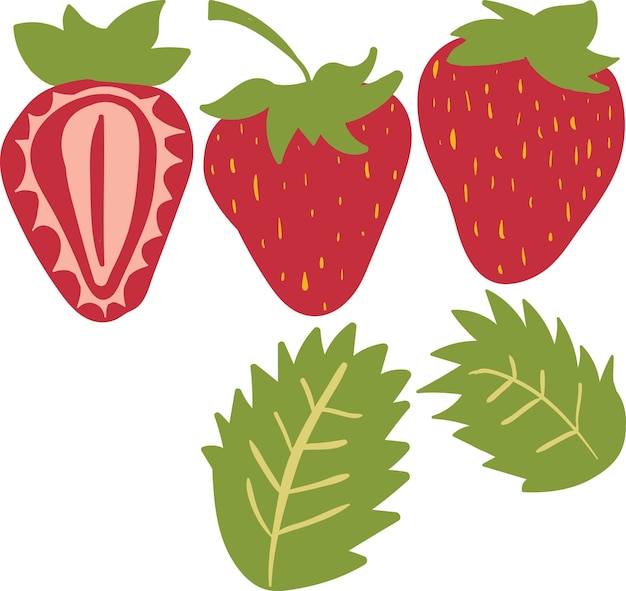 Aardbeienelement