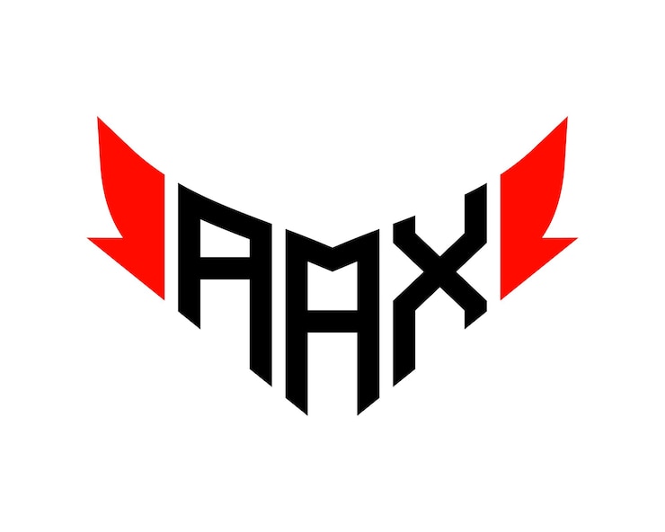 Vector aax letter logo design