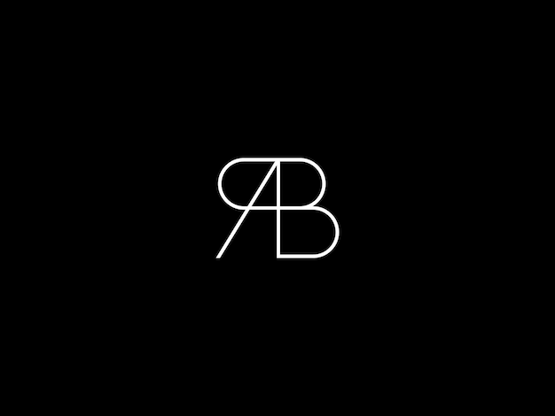 AB  logo design