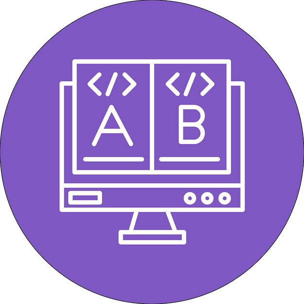 AB Testen van de vectorillustratiestijl
